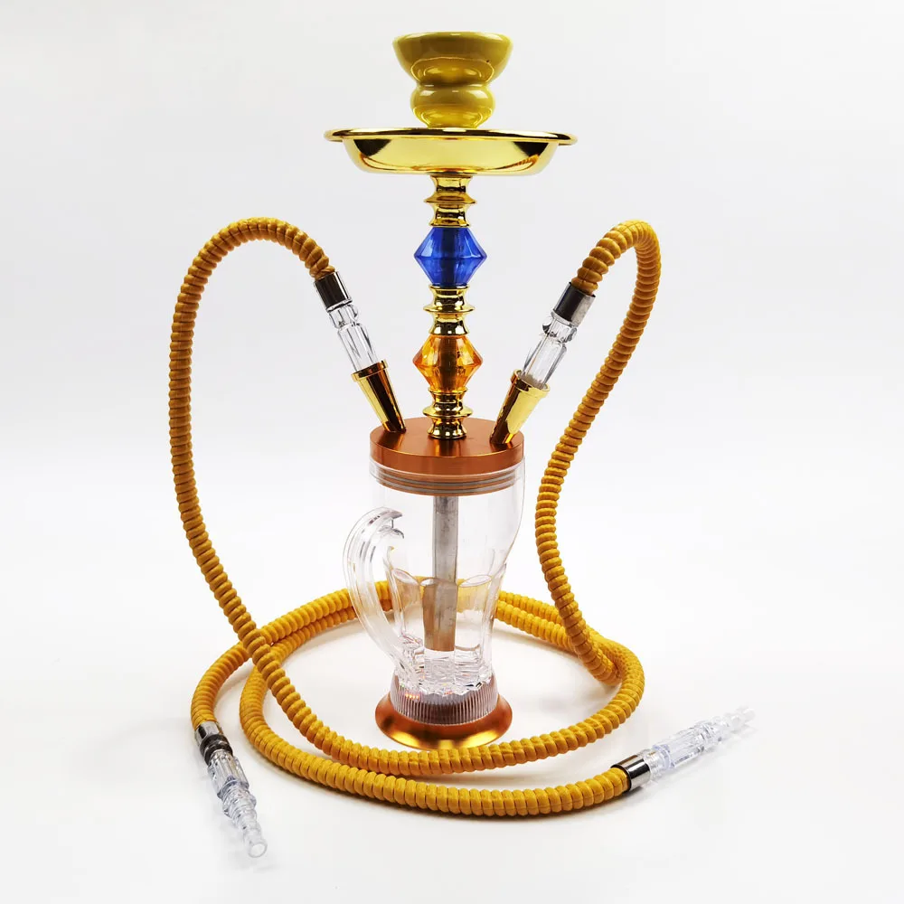 

Hookah Set with LED Light Nargile Sheesha Narguile Chicha Cachimbas Hookah Shisha for Smoking Portable Narguile Shisha