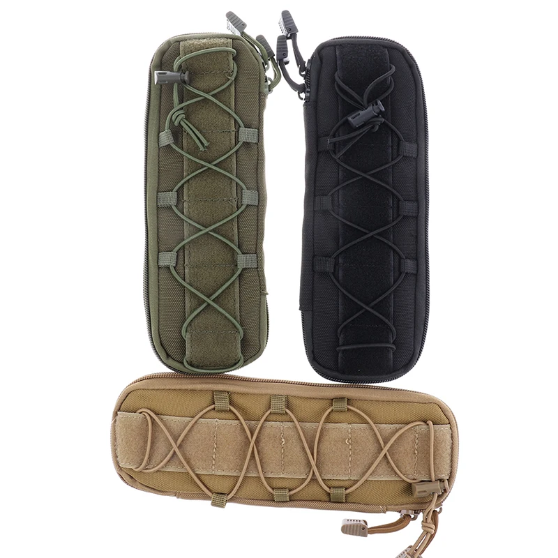 

Airsoft Knives Holster Military Pouch Tactical Knife Pouches Small Waist Bag Tool Hunting Bags Flashlight Holder Case