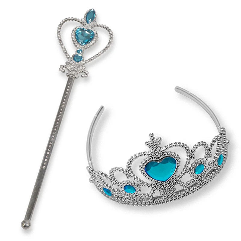 Набор аксессуаров для принцесс девочек 2 шт. волшебная палочка с короной детей