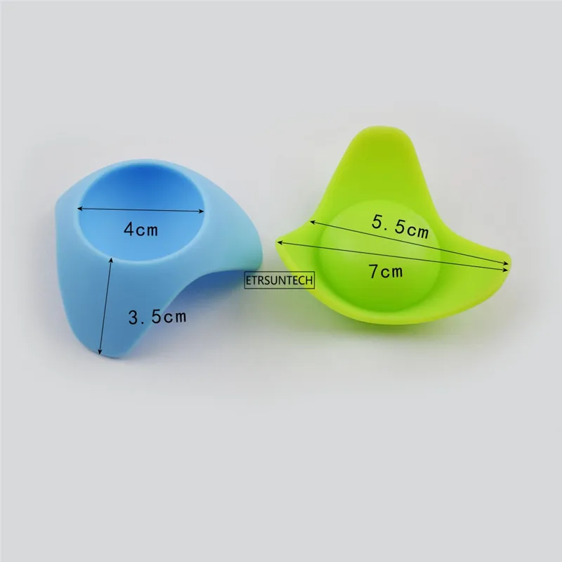 Bestellen 200 Stücke Silikon Eggcup Ei Halter Tasse Ei Stander Eier Halter Lebensmittel Grad Werkzeug Halter Pochieren Eggcup