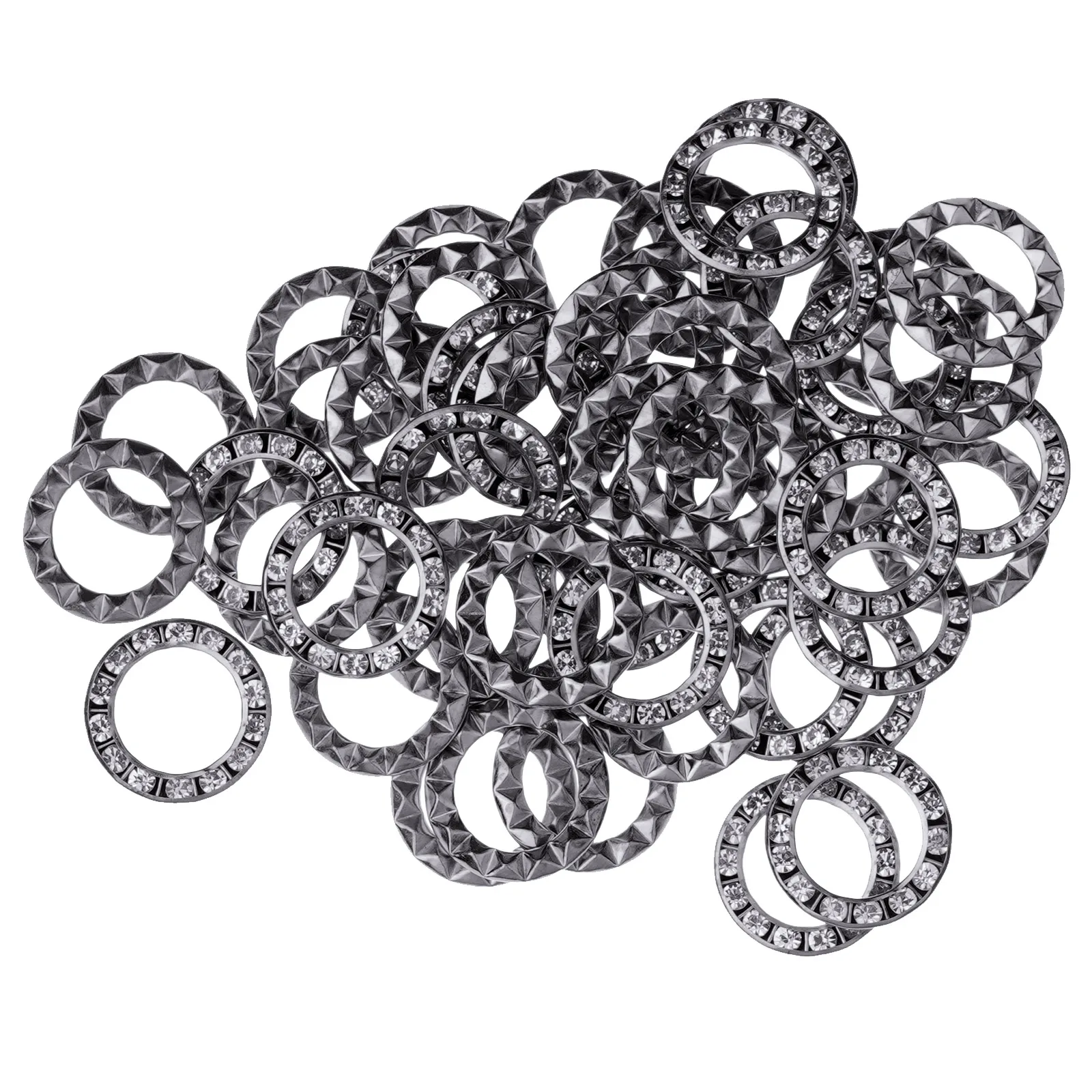 50 швейных машин Швейные иглы одежды металлические люверсы отверстие пряжки