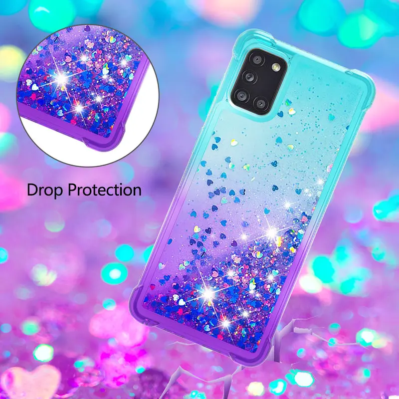 

Silicon Case For Samsung Galaxy A51 5G ultra thin Glitter Phone Case For Samsung A51 5G SM-A516B SM-A516N Quicksand Back Cover