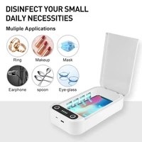 uv sterilizer box uv sanitizer ultraviolet sterilizer facemask disinfection cabinet for jewelry watch phone sterilizerportable