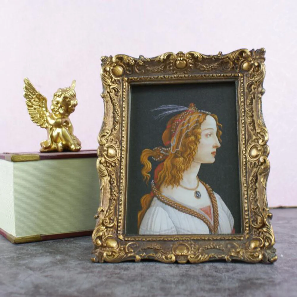 

American retro Distressed Photo Frame Set up European Style Decoration ersonality creative decoration photo wall hanging