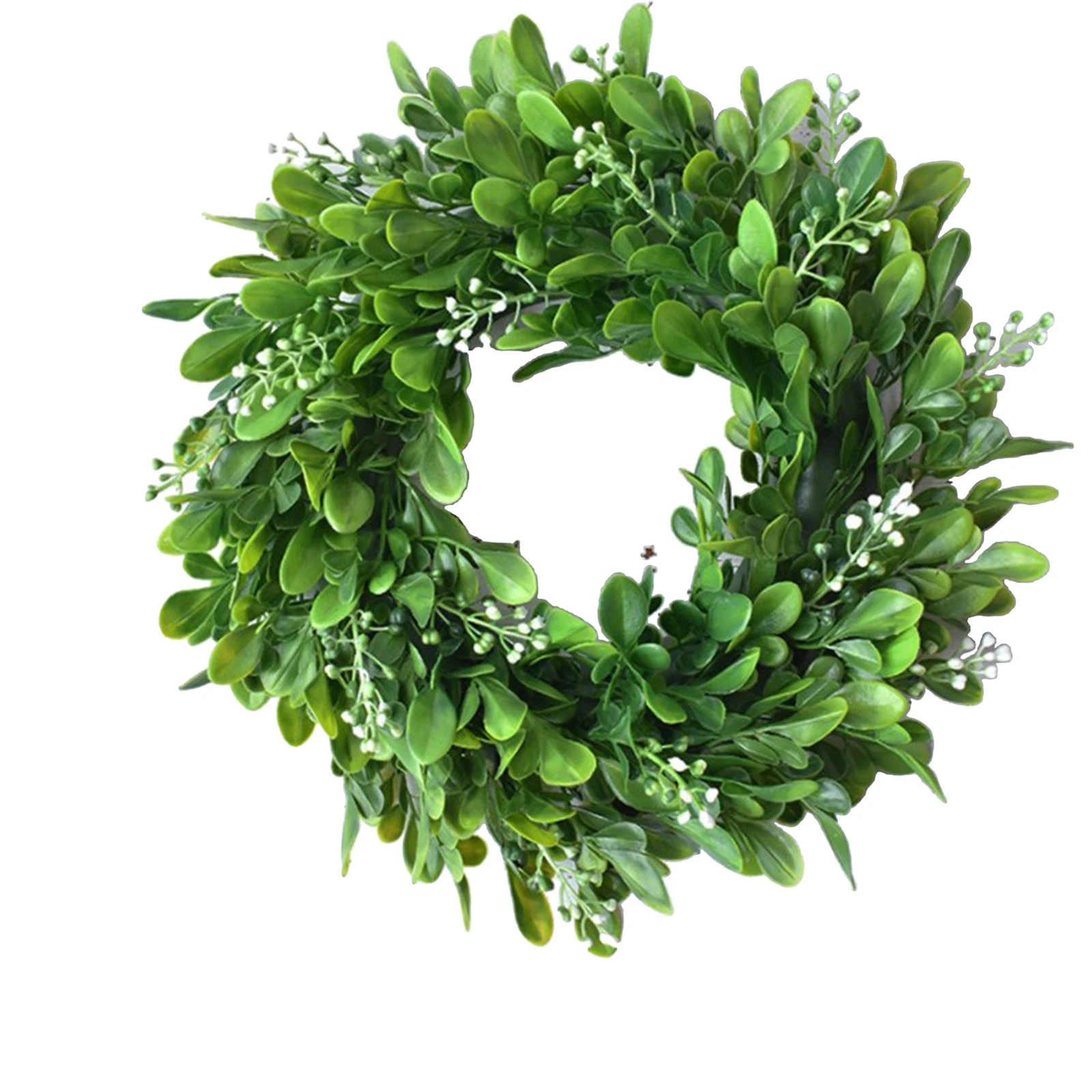 

30 см зеленый венок на стену входную дверь Праздник дома подвесной Декор Орнамент