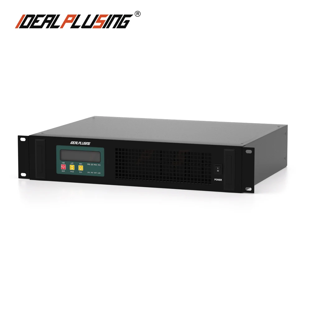 

Factory customized LCD display 19-inch rack 1600w smart inverter pure sine wave 48v 2KVA has complete protection functions