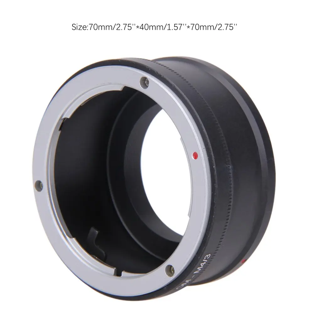 

OM-M4 / 3 Lens Adapter Ring Om Lens MICRO 4/3 M43 Camera Body Reverse Lens Adapter Ring for Olympus