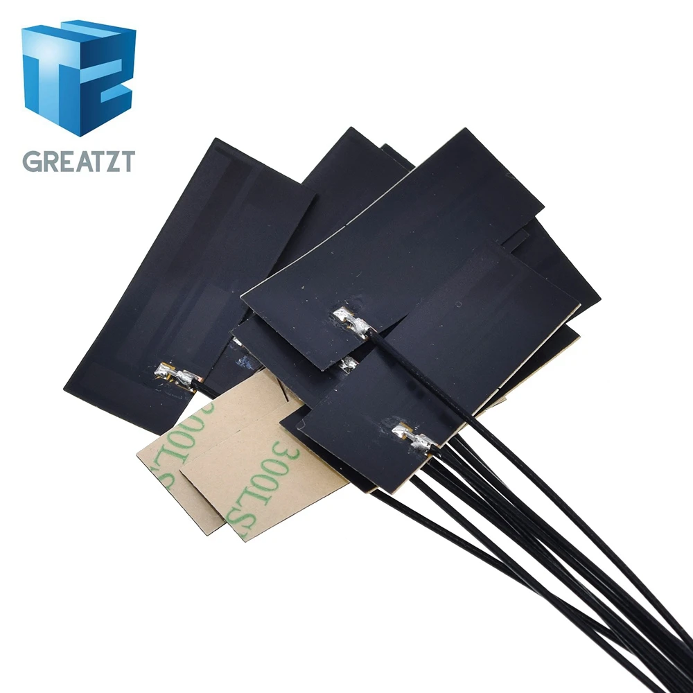 GREATZT 10 шт. 5DBI FPC Встроенная печатная плата антенна LTE 4G 3G GSM CDMA WCDMA TDSCDMA 1 13 линия 12 см