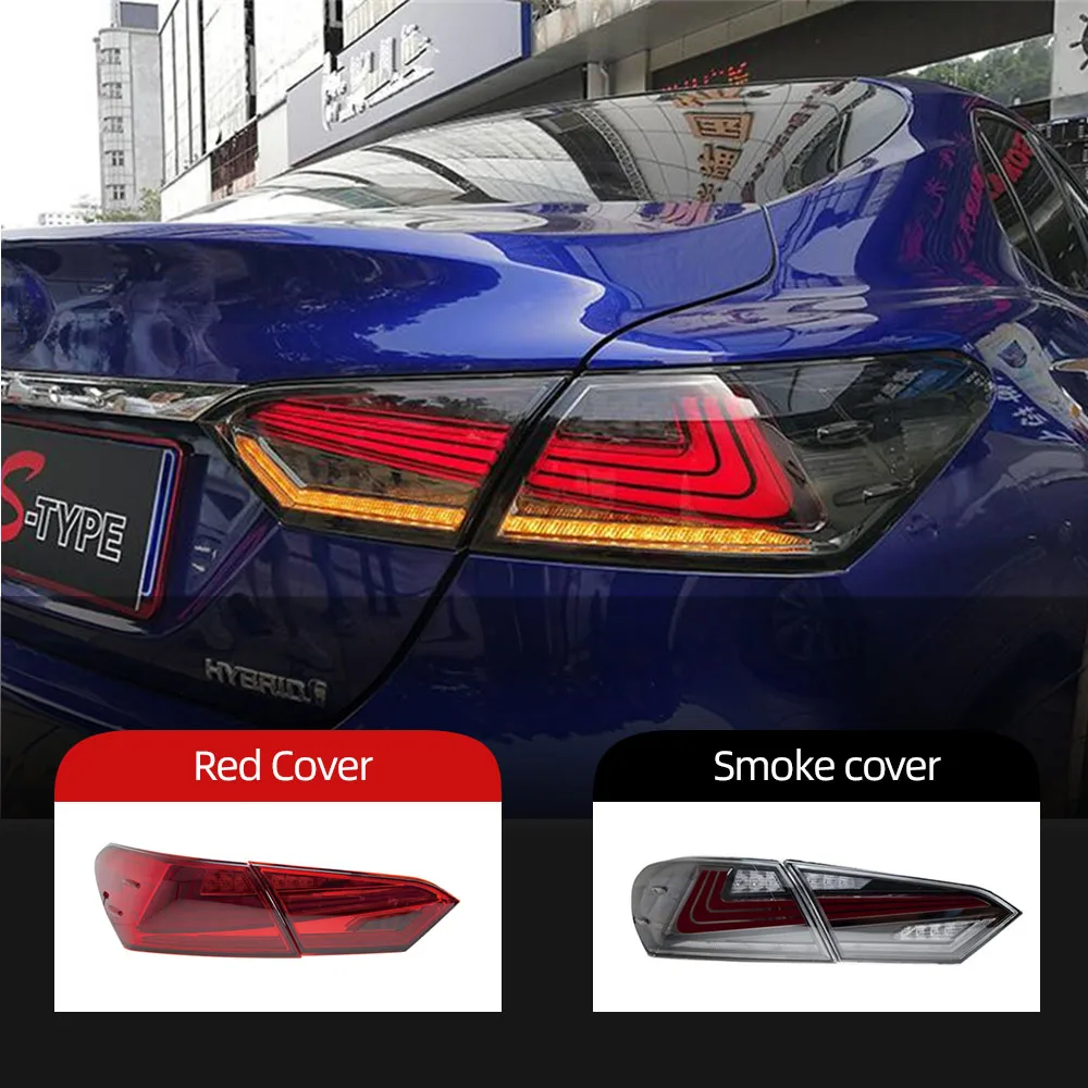 2 шт. задний светильник противотуманная фара задняя лампа для Toyota camry 2018 2019 2020 RS-TYPE