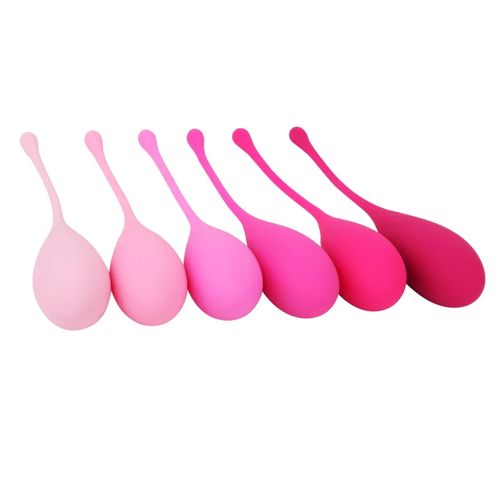 Оло-тренажер для влагалища шарики Бен Ва Силиконовые Шарики Кегеля умный