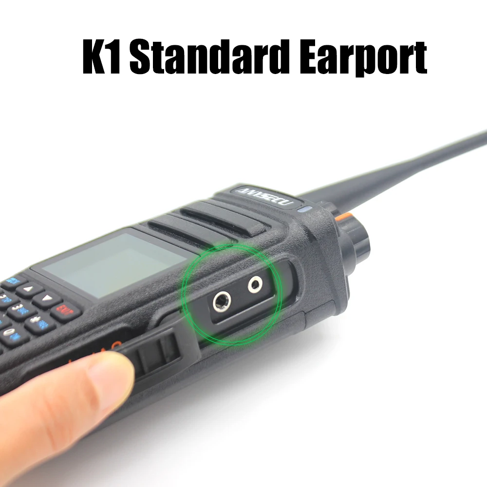 Ceny ANYSECU UVF9plu Dwuzakresowy Dual Standby Walkie Talkie 87-108MHz Radio FM 10W/1W Z Miernik Częstotliwości Funkcja ANYSECU UVF9plus