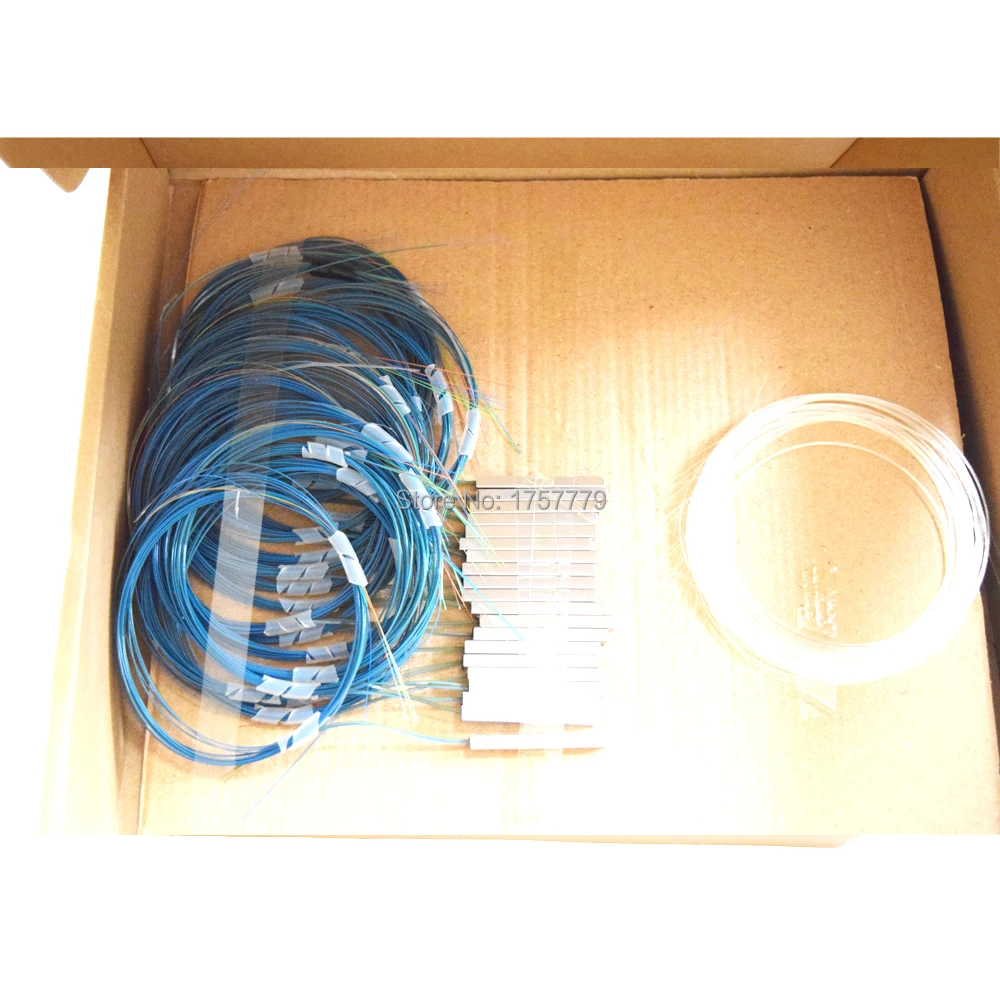 10 шт./лот Высококачественный 1x8 волоконно оптический ПЛК сплиттер бесплатная