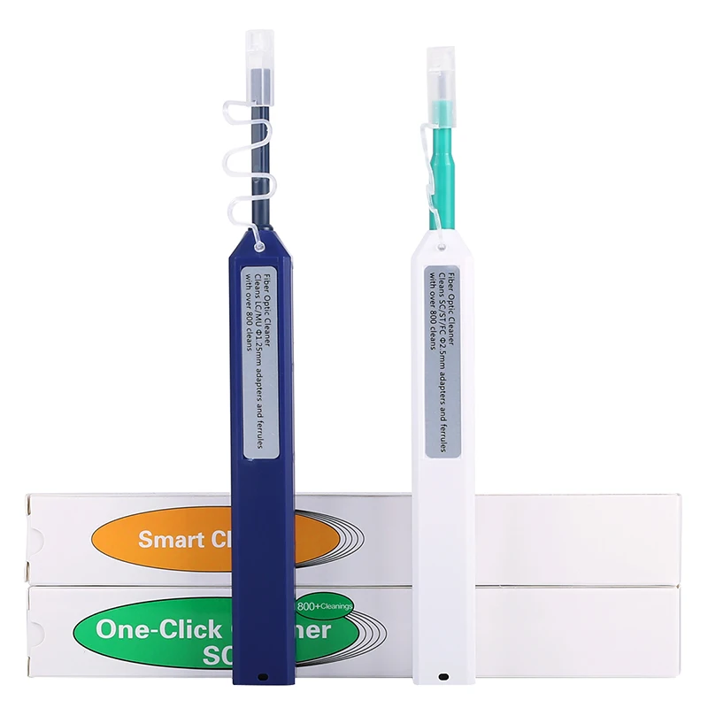 Очиститель LC/SC/FC/ST 1 25 мм и 2 5 ручка для чистки оптоволокна универсальный разъем 800