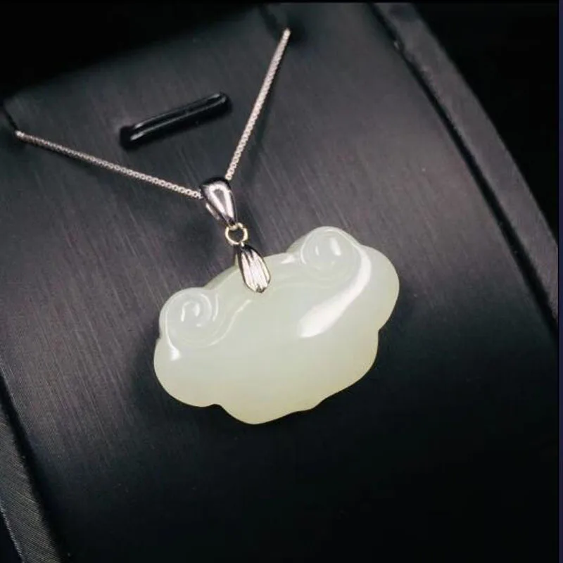 Ожерелье с кулоном и цепочкой из серебра 925 пробы | Украшения аксессуары