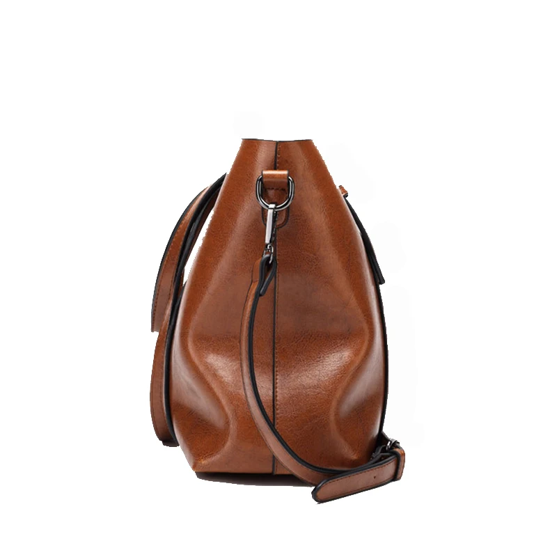 

Large Capacity Female Shopper Handbag Casual Totes Bag Women Shoulder Strap Tramp Bags Retro Pu Leather Crossbody Messenger Bags