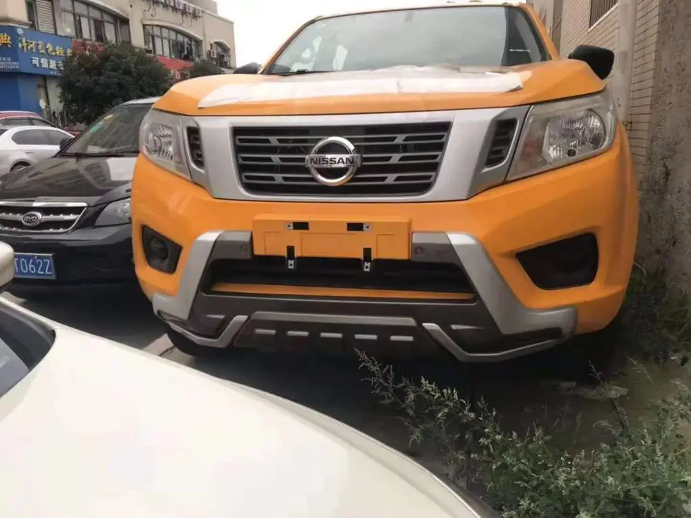 

EXTERIOR AUTO 4X4 ACCESSORIES FRONT BUMPER COVER COVERS FIT FOR NISSIAN NAVARA NP300 2015-2018 PICKUP CAR BUMPER COVER