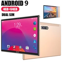 10 1 inch tablet android 9 gps dual 4g sim phone call 8 core 1960x1080 ips hd screen 4gb ram 64gb rom 5g wifi game tablets pc