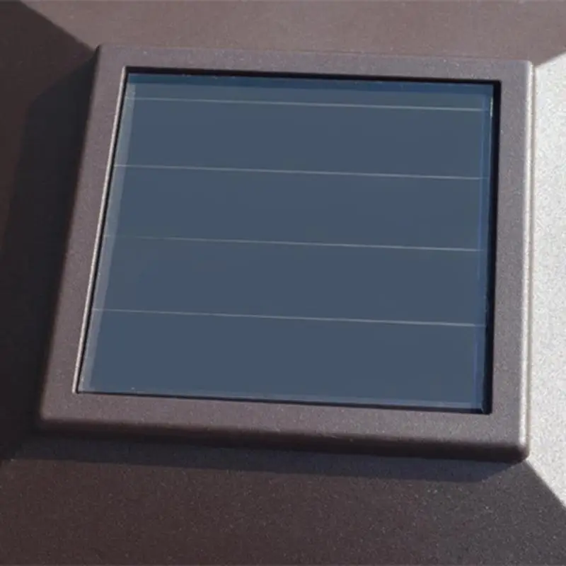 

Outdoor Waterproof Switch LED Solar Wall Lamp Acrylic Lampshade Energy Rechargeable Outdoor Garden Light Long Lasting