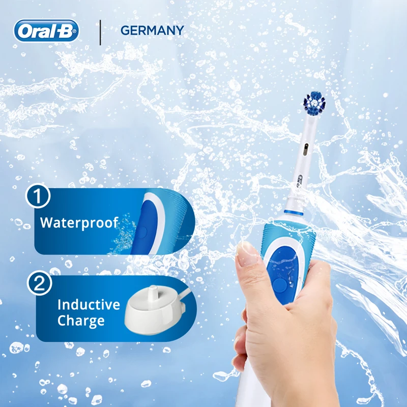 Зубная щетка Oral B D12013 звуковая электрическая перезаряжаемая|Электрические