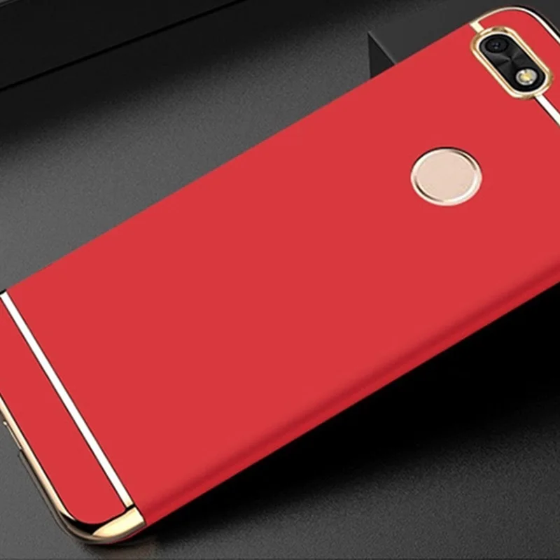 red YueTuo жесткий защитный чехол для OPPO A1 A3 A3S A5 A5S A7 A7X A9 A1K роскошный Ультратонкий чехол для телефона - Цвет: red