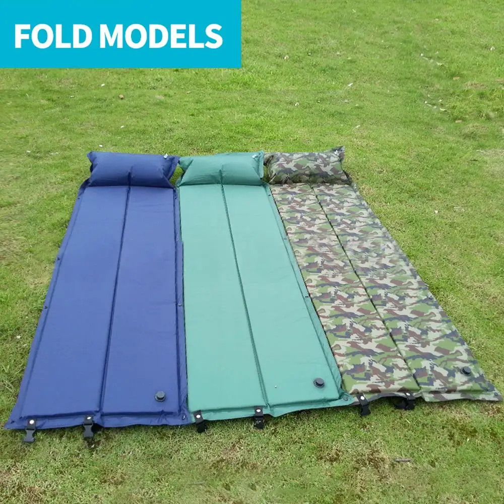 

Air Mattress Sleeping Pad Camping Mat Air Cushion Tent Cloth Outdoors Travel Multifunction Durable Practical 3 colors Picnic Mat