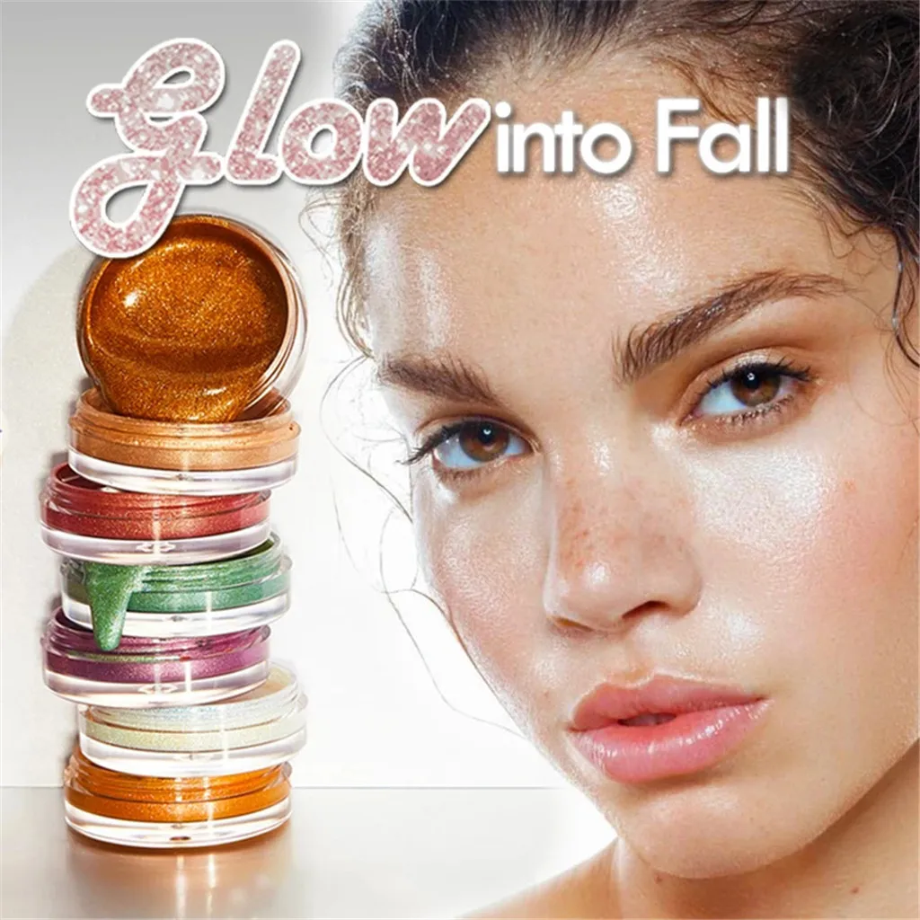 Лидер продаж 2019 жидкий хайлайтер макияж крем с мерцающим эффектом для лица тела