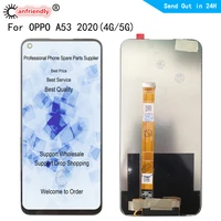 lcd for oppo a53 2020 4g cph2127 cph2131 5g pecm30 pect30 lcd display touch panel screen digiziter sensor with frame assembly