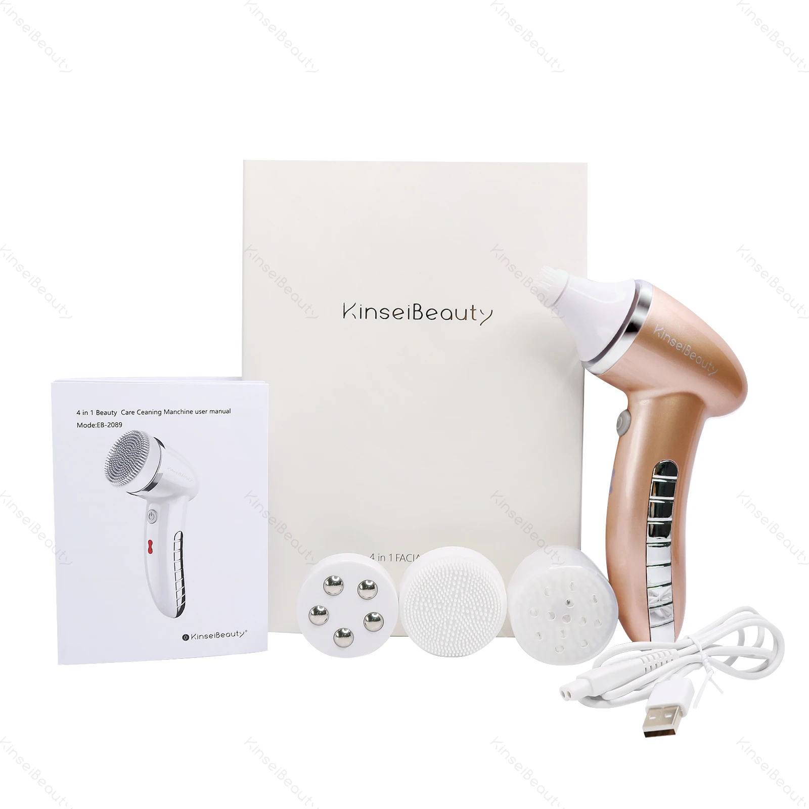 

Facial Cleansing Brush 360 Degree Rotation Mini Face Cleaner Deep Pore Blackhead Cleaning Machine Electric Face Massage