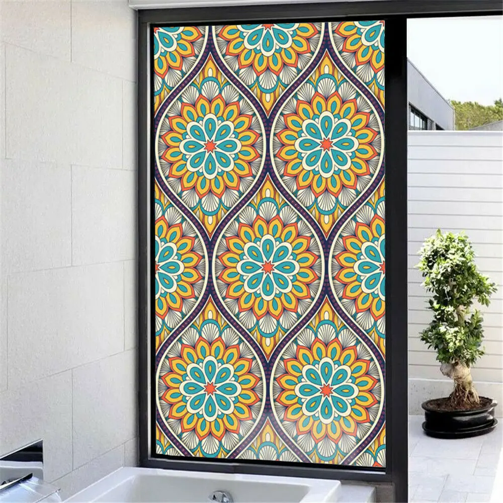 45*58 см стикер из статического стекла для дома матовый анти УФ конфиденциальность