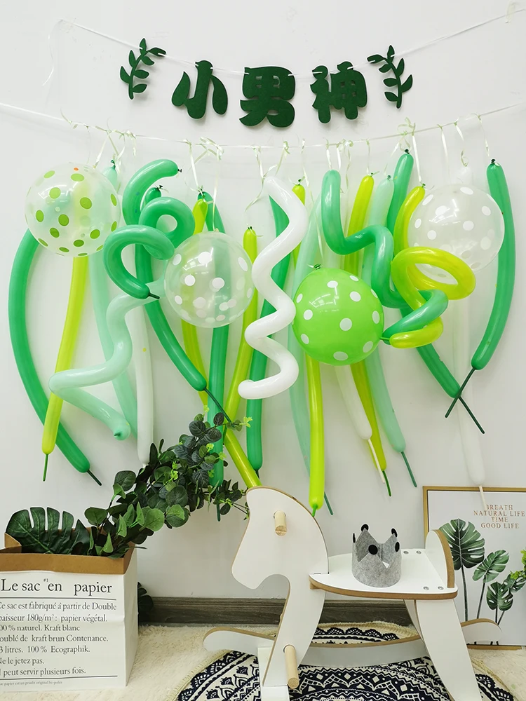 Новинка! Ins вечерние декоративный воздушный шар гирлянда День Рождения фон для