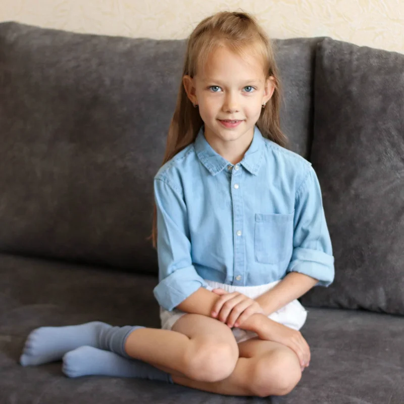 Calcetines holgados para beb&eacute;s y ni&ntilde;os, medias de terciopelo, suaves y c&oacute;modas, largas, coreanas, 1 par-2