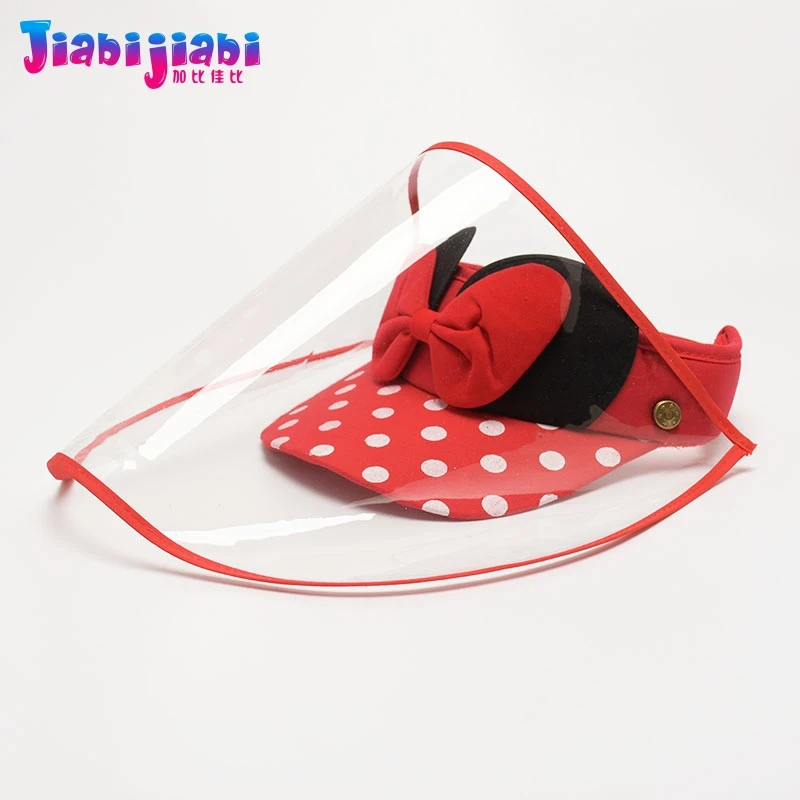 Детская шапка маска для защиты девочек от вирусов Противоударная лица защитная