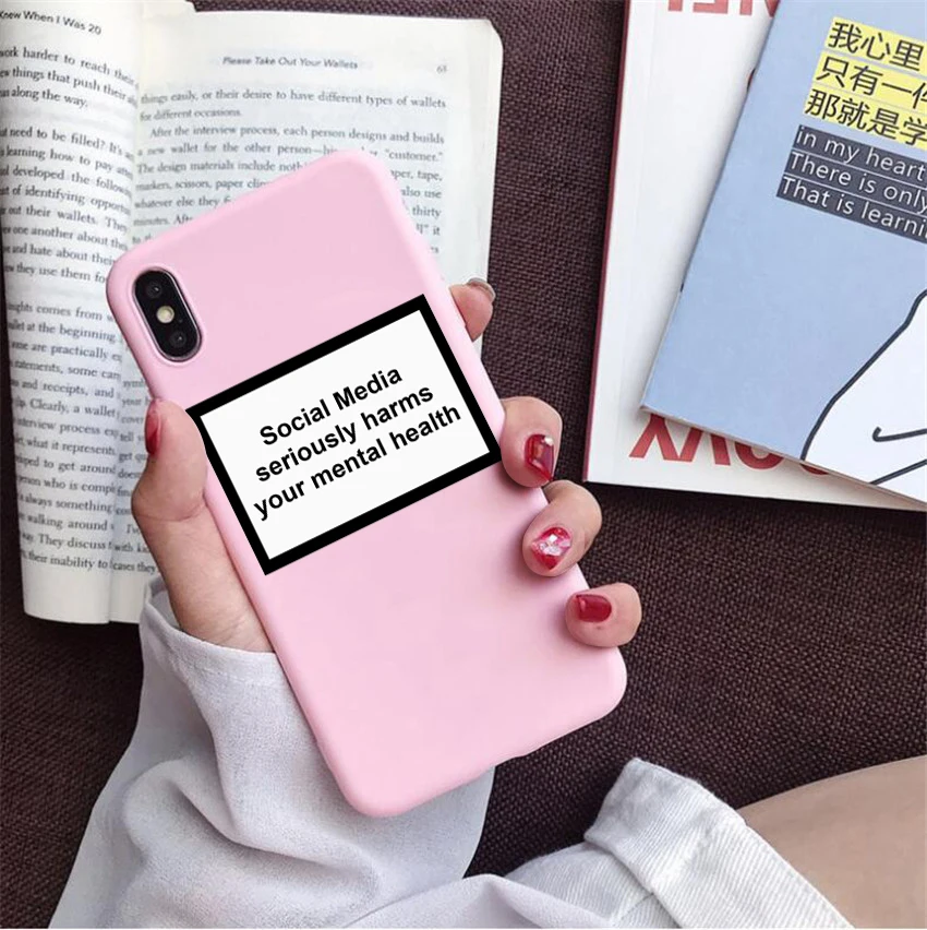 Чехол для Huawei P30 P30lite из мягкой ткани очень вреден вашего душевного здоровья но