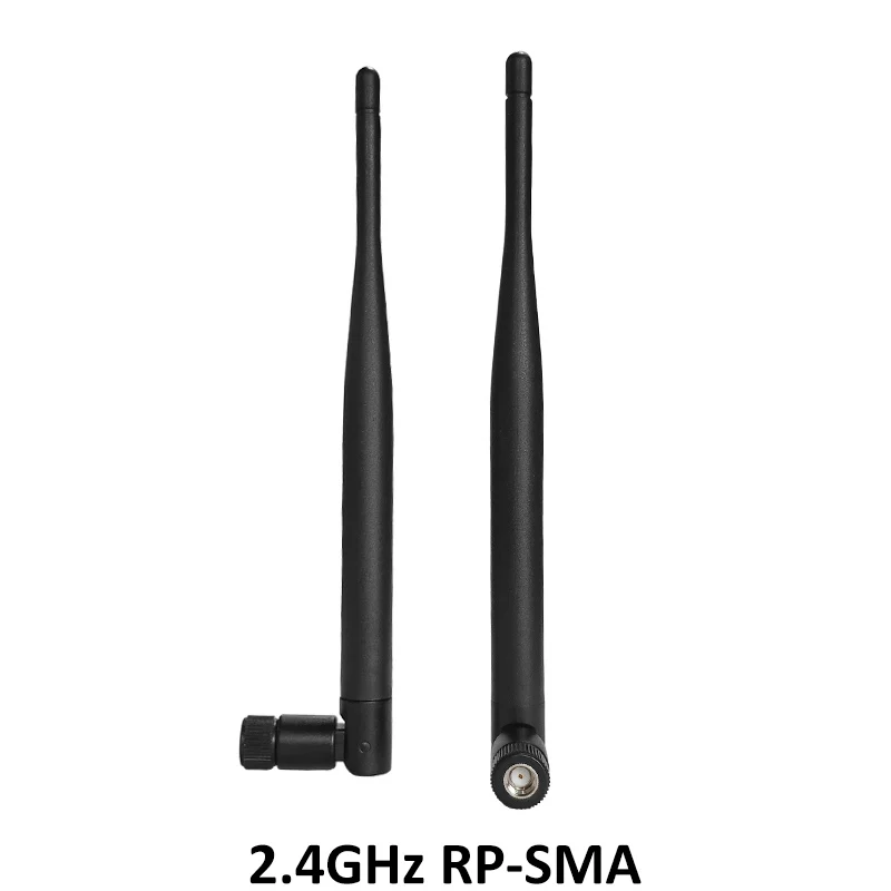 GRANDWISDOM 5pcs 2.4G antenna 5dbi sma female wlan wifi 2.4ghz antene pbx iot module router tp link signal receiver antena