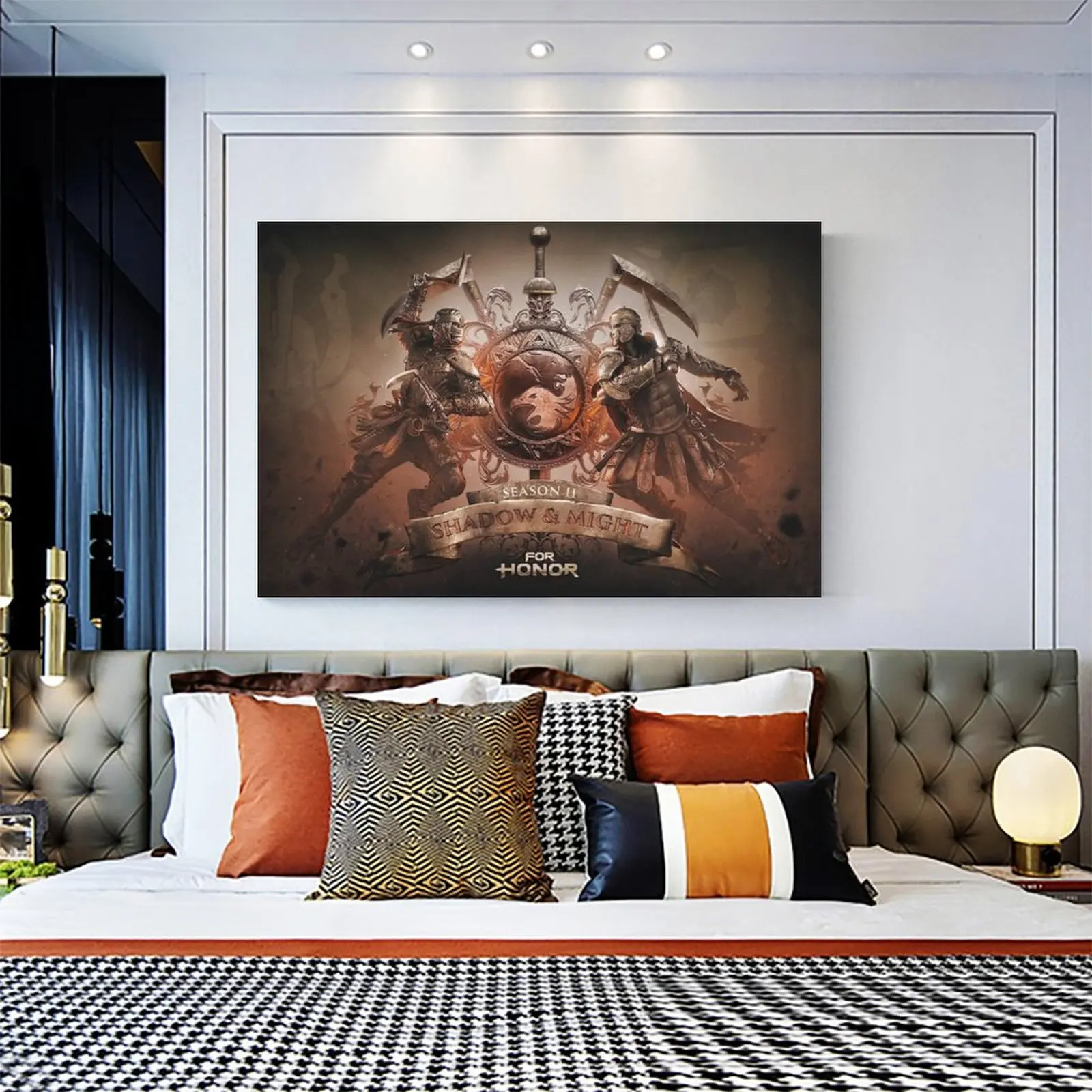 

For Honor Poster Canvas Art Poster and Wall Art Picture Print Modern Family bedroom Decor Posters