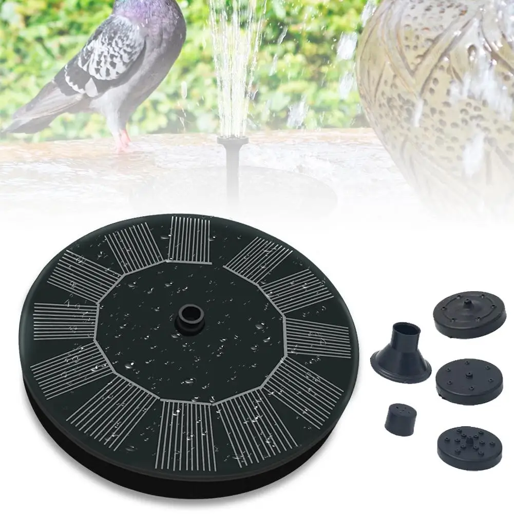 Солнечный Мощность водяной насос фонтана 6V садовый фонтанный птица ванная