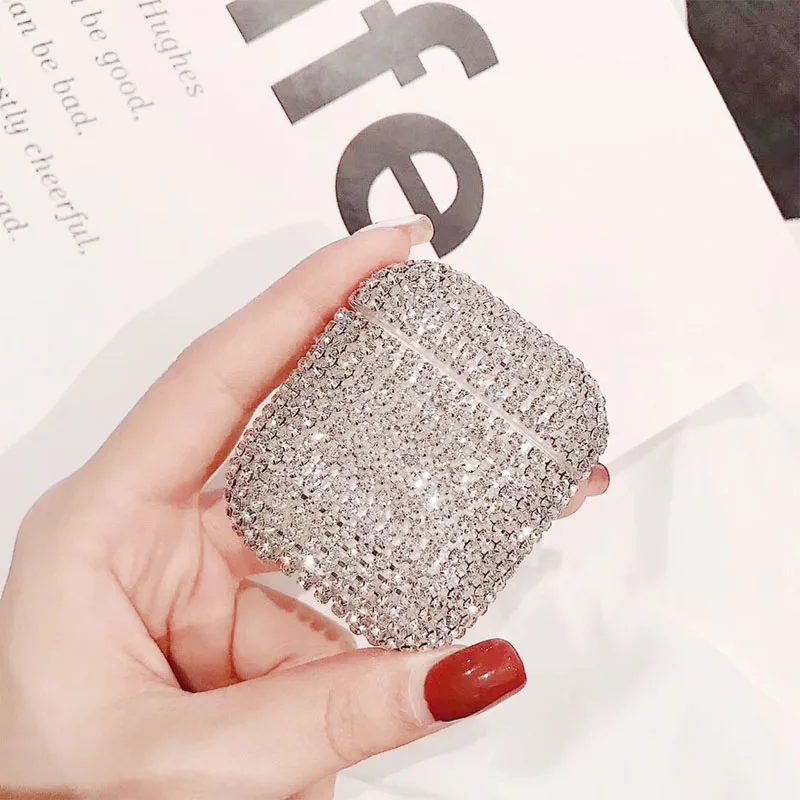 Роскошный 3D Блестящий цветной жесткий пластиковый Bluetooth беспроводной чехол для