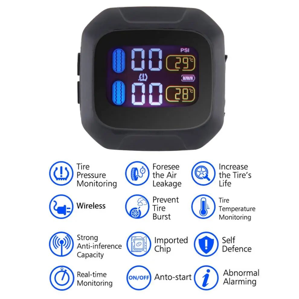 Система контроля давления в шинах M3 универсальная беспроводная система для