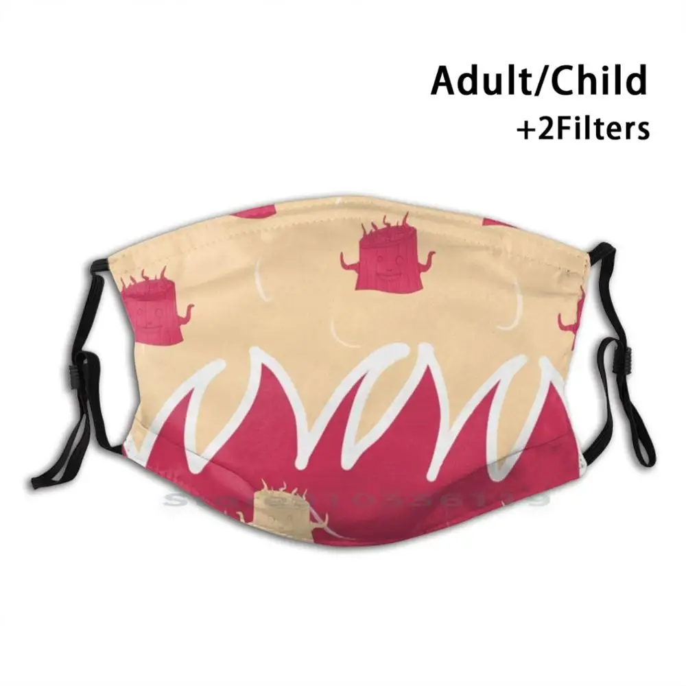 Иллюзорным торт с новогодней елкой Шорты для купания многоразовые рот маска лица