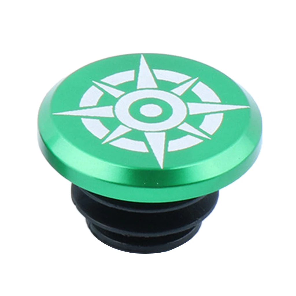 Green A 18.8mm 1 шт., наконечник для руля велосипеда из сплава, заглушки для велосипеда, наконечник для велосипеда, MTB, горный велосипед, запчасти для велосипеда - Цвет: Green A 18.8mm