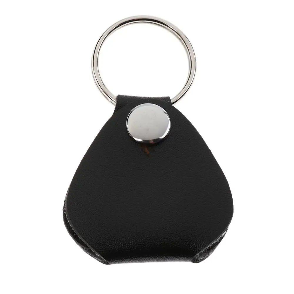 Guitar picks case 4 шт. гитарный медиатор s Plectrum гладкая поверхность с 1x держателем чехол для акустической электрогитары укулеле медиатор для любителей музыки - Цвет: Guitar picks case