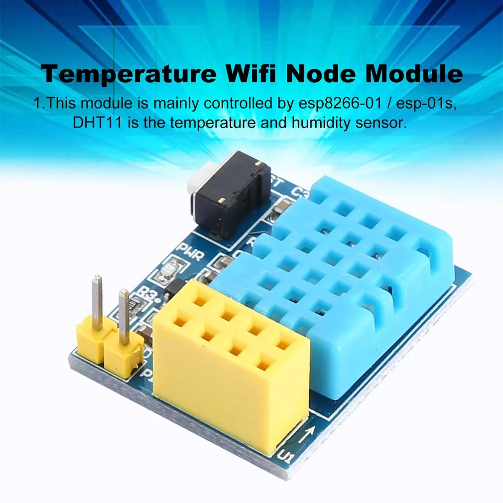 ESP8266 ESP 01 01S DHT11 модуль датчика температуры и влажности Wifi NodeMCU умный дом IOT DIY Kit (без