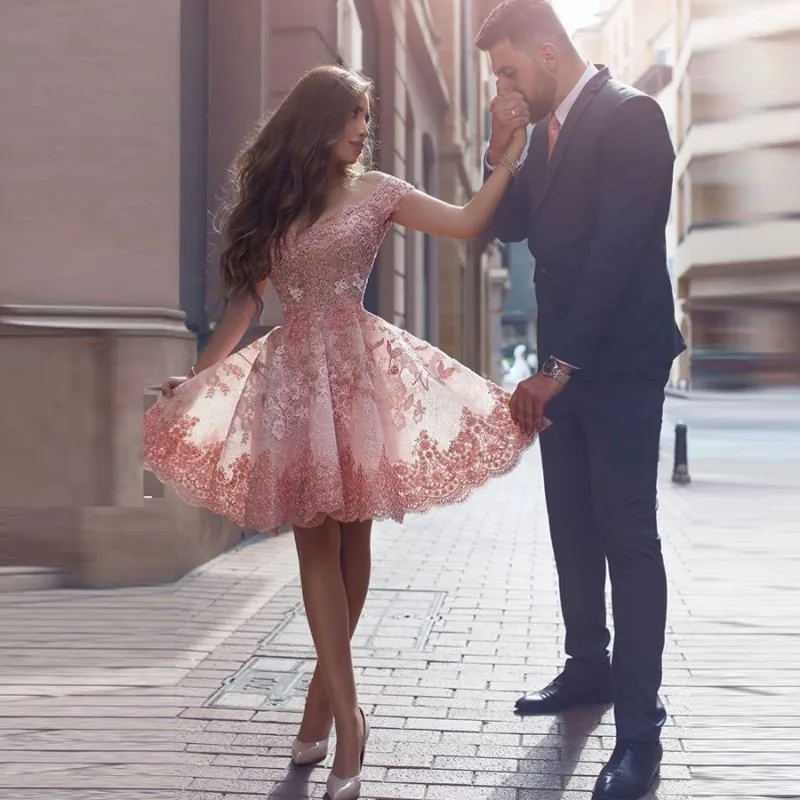 

Prom Cocktail Homecoming Evening Dresses 2022 Woman's Party Night Celebrity Formal Dresses Plus Size Short Dubai Arabic Dress