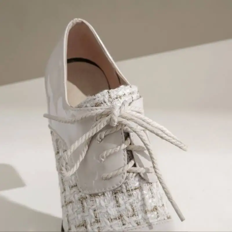 Женские туфли-лодочки с острым носком Taoffen офисные туфли из лакированной кожи