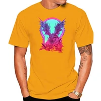 eternal dragon t shirt 7 color screen print on unisex black shirt men t shirt