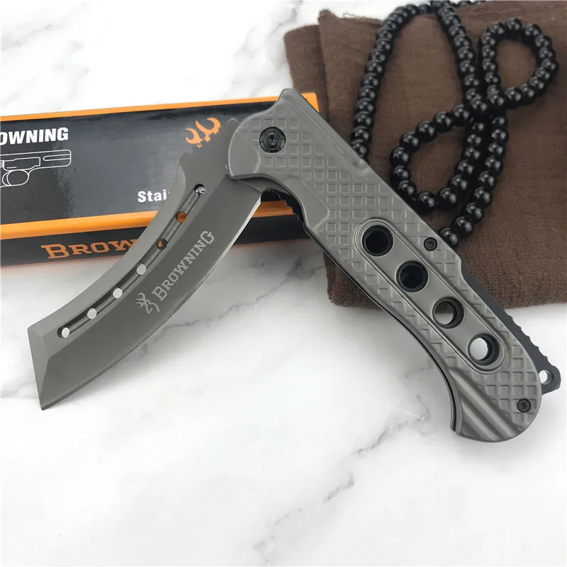Складной карманный нож Browning 5CR1 3MOV клинок из нержавеющей стали полностью стальной