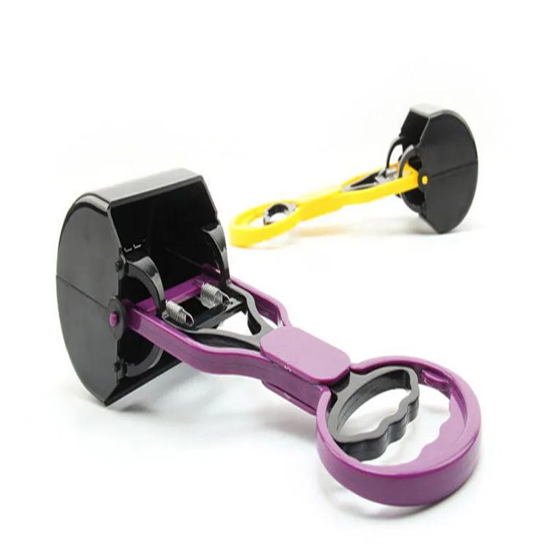 Клипсы для сбора собак приседание с длинными стержнями чистки питомцев и