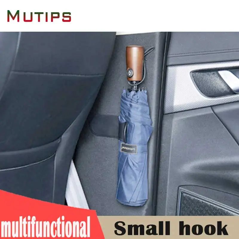 Mutips Universal Umbrella Clip Towel Hook For Mercedes W203 BMW E39 E36 E90 F30 F10 Volvo XC60 S40 Audi A4 A6 Accessories Auto