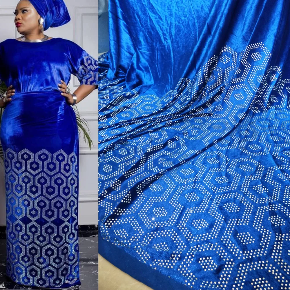 

Модный дизайн, цветочный дизайн, пайетки, бархат, кружево, тяжелый, сделай сам, платье, ткань, Африканский нигерийский бархат, кружевная ткан...