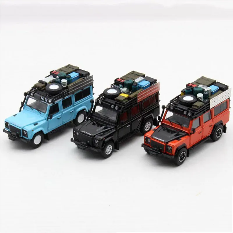 Master 1: 64 легкосплавная модель автомобиля land rove коллекция и подарок из металла модель внедорожника с аксессуарами